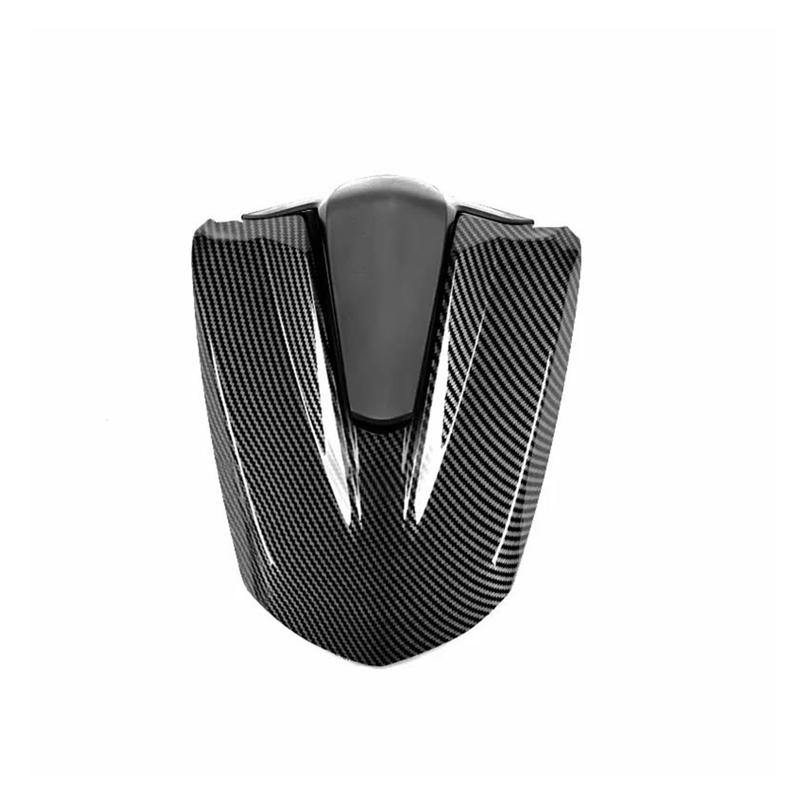 Motorrad Hinten Sozius-Sitz Für Triumph Daytona 660 2024 Motorrad Passagier Sozius Hinten Sitz Abdeckung Motorrad Solo Verkleidung Gugel(Carbon Look) von ETIGBG