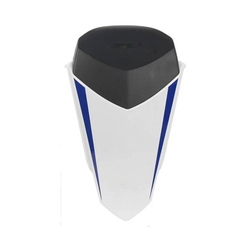 Motorrad Hinten Sozius-Sitz Für Yamaha YZF 600 R6 2017 2018 2019 2020 2021 2022 Motorrad Hinten Passagier Gugel Sitz Zurück Abdeckung Verkleidung Teil(White-Blue) von ETIGBG