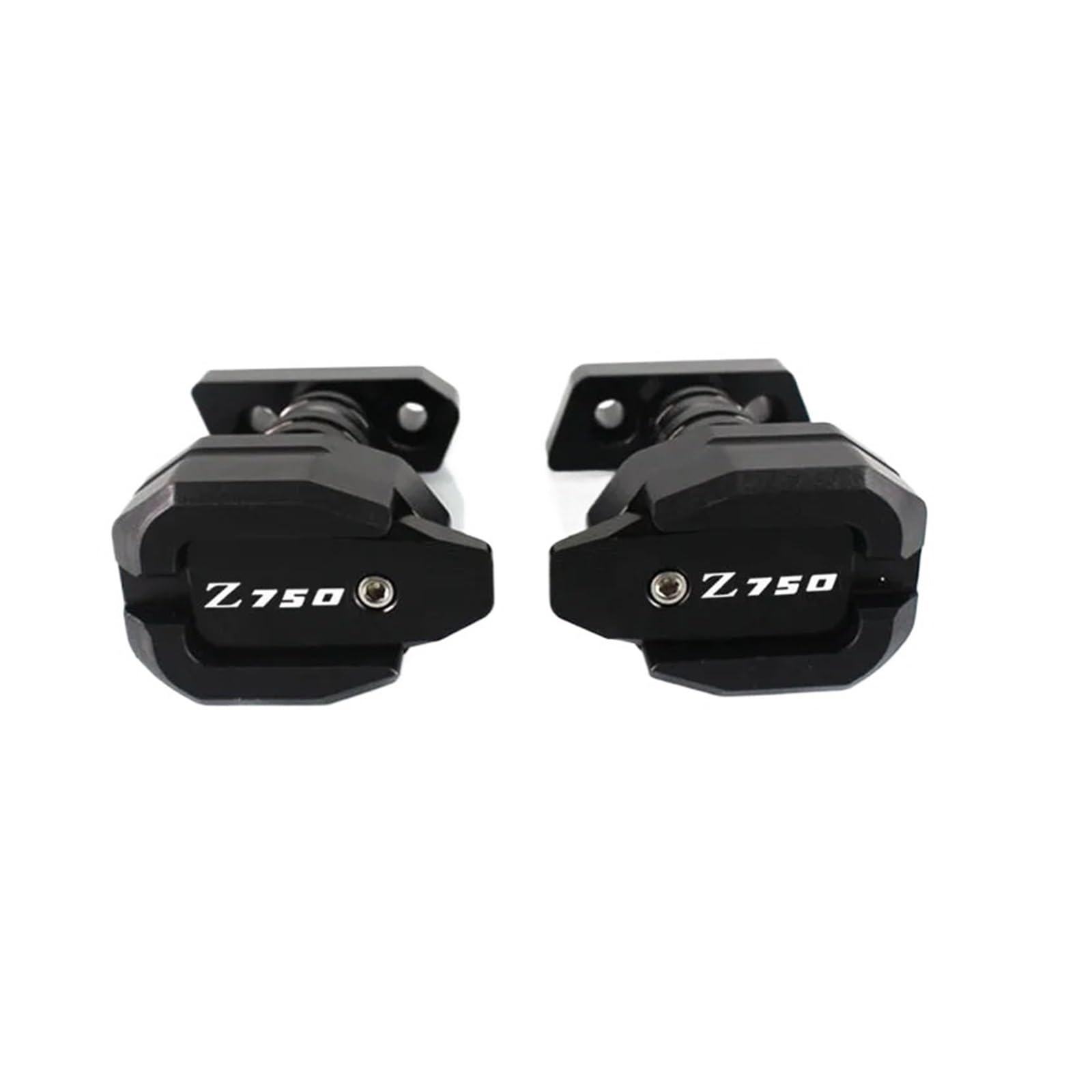 Motorrad-Sturzschutz Für Z750 Z 750 2007-2013 2012 Motorrad Absturzsicherung Rahmen Slider Verkleidung Schutz Stoßstange Pad Passt Motorrad Frame Slide(Black) von ETIGBG