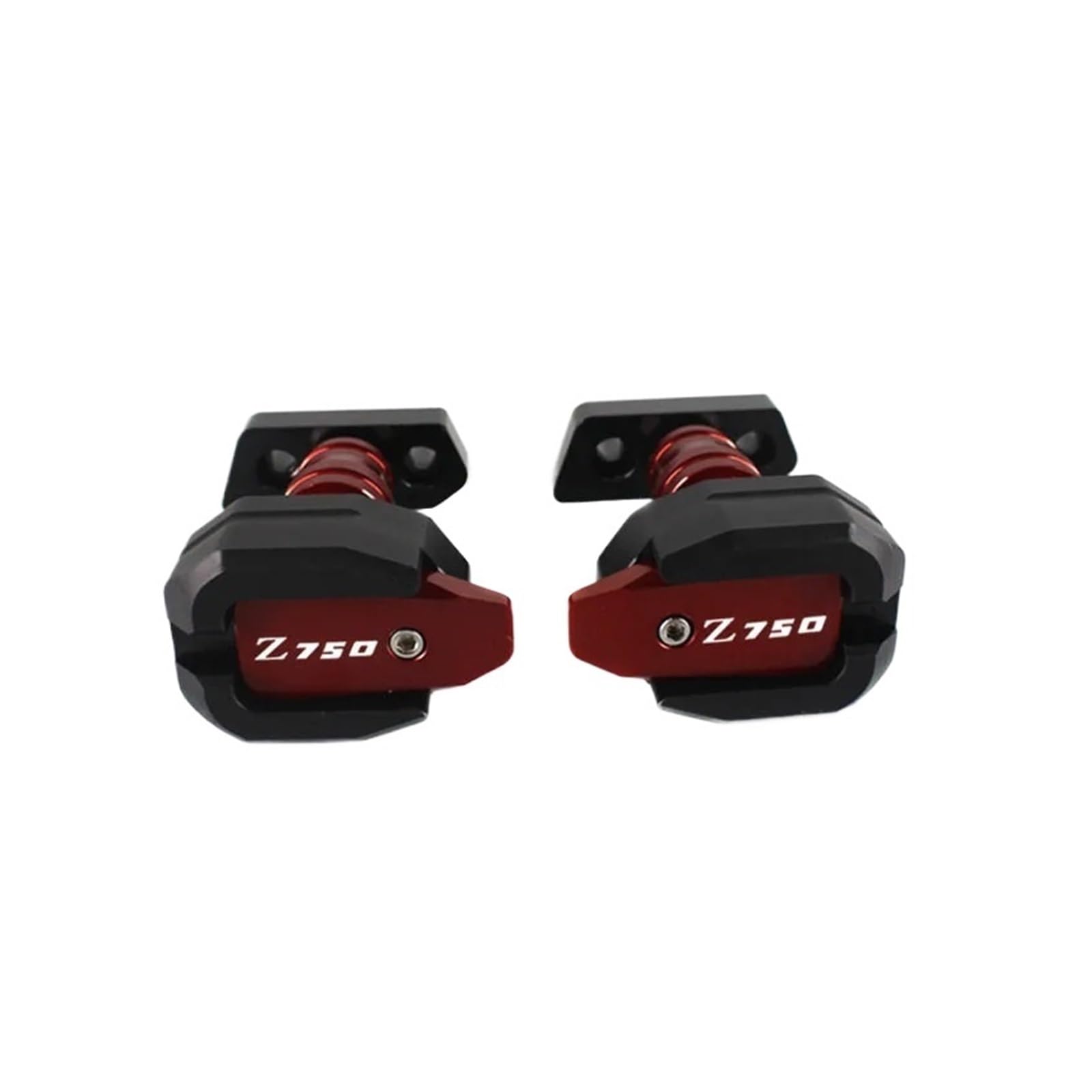 Motorrad-Sturzschutz Für Z750 Z 750 2007-2013 2012 Motorrad Absturzsicherung Rahmen Slider Verkleidung Schutz Stoßstange Pad Passt Motorrad Frame Slide(Red) von ETIGBG