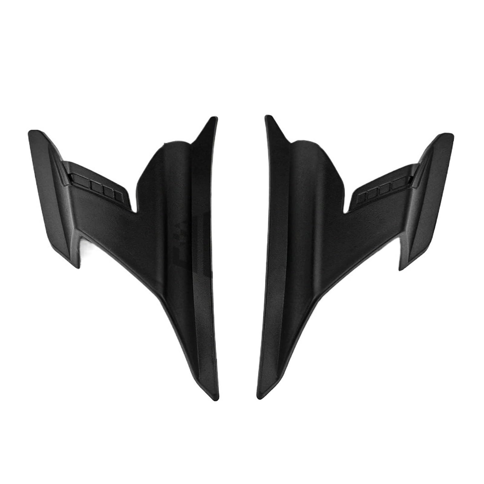 Motorrad Winglet Für ADV160 2022 2023-2024 Motorrad Winglet Seite Spoiler Seite Wind ABS Front Verkleidung Schutz Flügel Abdeckung Zubehör(Matte Black) von ETIGBG