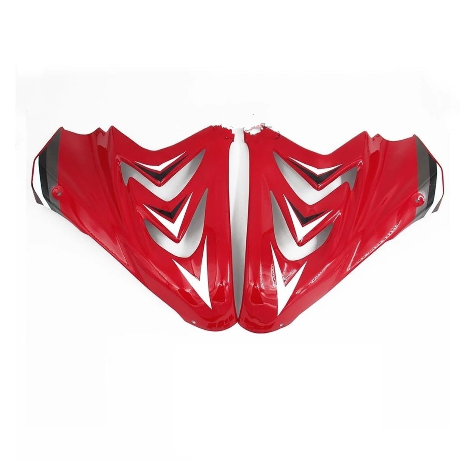 Motorrad Winglet Für CBR 650 R 2019–2023. Sitzseitenverkleidung, Karosseriefüllung, Einspritzrahmen, Spoiler, Seitenverkleidung(Bright Red -B) von ETIGBG