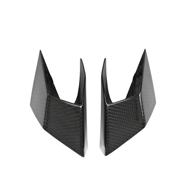 Motorrad Winglet Für CBR650R CBR 500R 650R 2019-2023 2024 Motorrad Front Verkleidung Winglets Seite Flügel Shell Seite Spoiler Abdeckung Schutz(Carbon Fiber Look) von ETIGBG