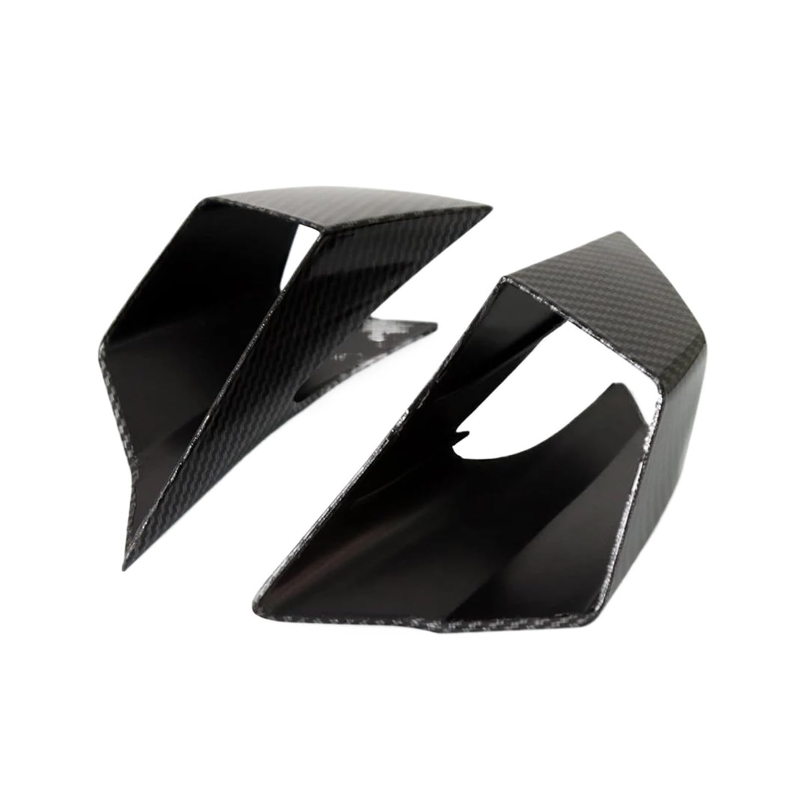 Motorrad Winglet Für CBR650R CBR 650R 2019-2023 Verkleidung Winglets Fin Trim Abdeckung Motorrad Flügel Schutz Wind Verkleidung Winglets(Carbon Pattern) von ETIGBG