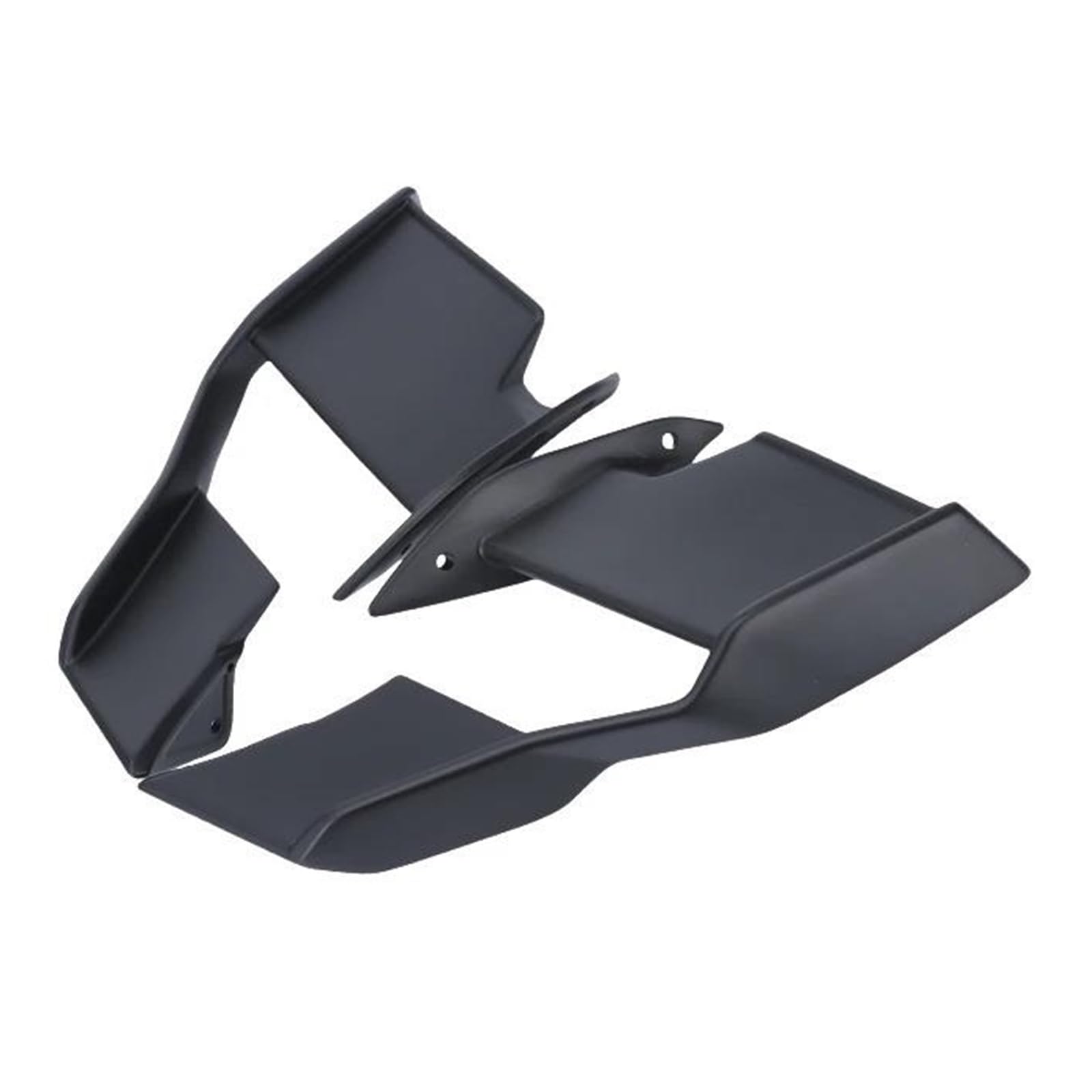 Motorrad Winglet Für S1000R M1000R 2021 2022 2023 Motorrad Windschutzscheibe Flügel Verkleidung Vorne Aerodynamische Spoiler Winglet(Matte Black) von ETIGBG