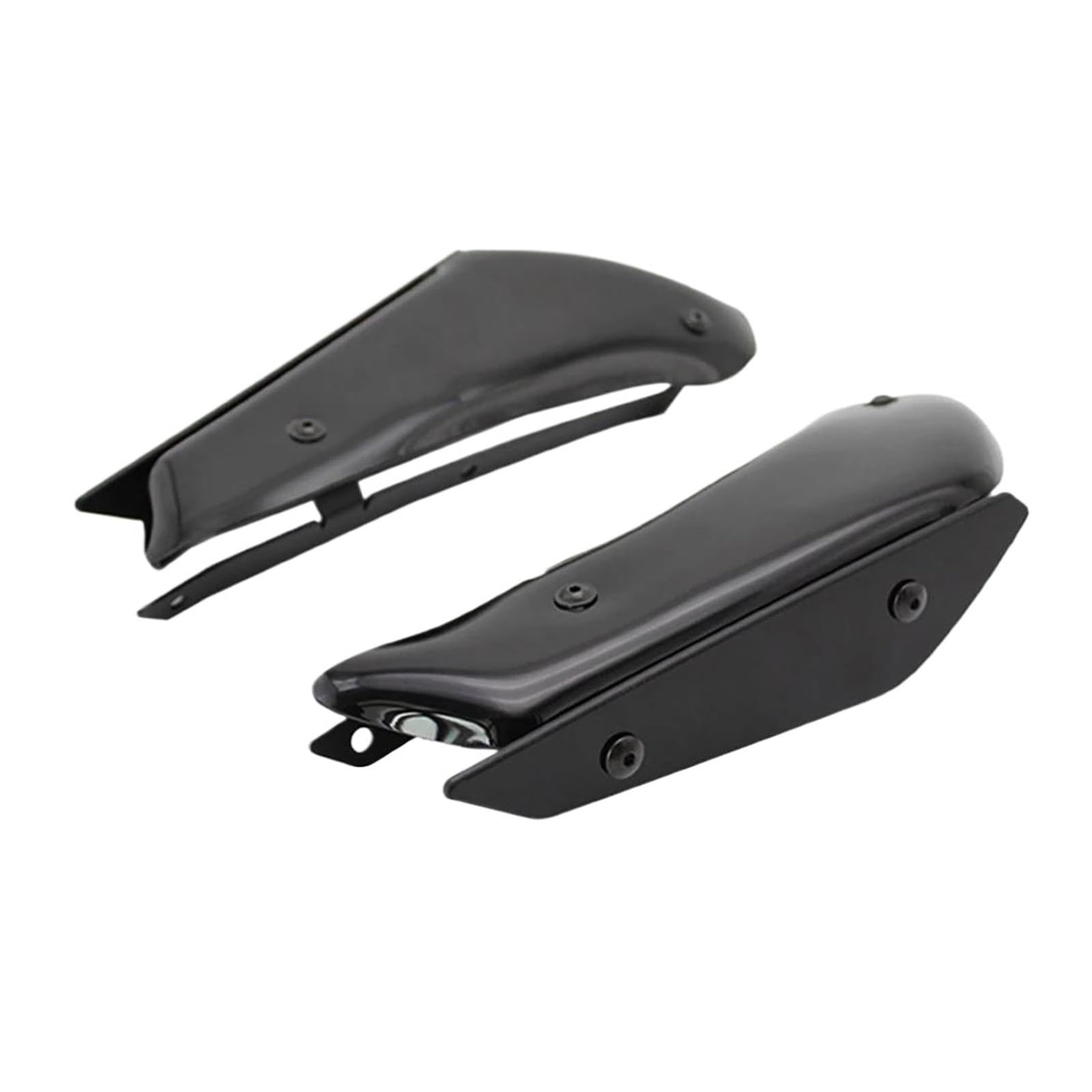 Motorrad Winglet Für S1000RR 2010-2018 HP4 Motorrad Zubehör Verkleidung Panel Abdeckung Fall Spoiler Motorrad Wind Flügel(Black) von ETIGBG