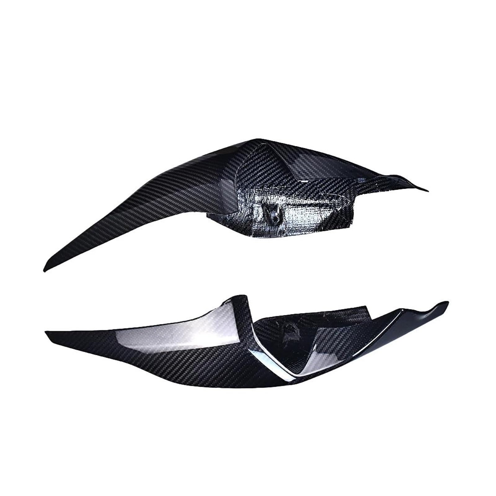 Motorrad Winglet Für S1000RR 2019 2020 2021 2022 3K Reine Trockene Carbon Faser Hinten Schwanz Sitz Seite Panels Verkleidung Platten Motorrad Spoiler von ETIGBG