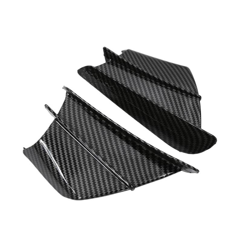 Motorrad Winglet Für S1000RR S 1000 RR HP4 2014-2021 2015 2016 2019 2020 Motorrad Winglet Aerodynamische Flügel Kit Spoiler Zubehör(Glossy Carbon Look) von ETIGBG