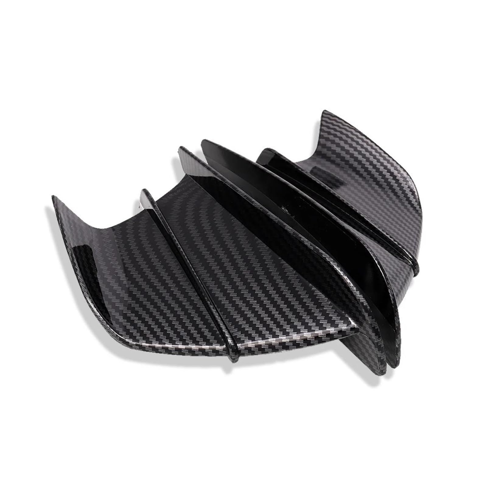 Motorrad Winglet Für Yamaha YZF R1 R6 R25 Für Ninja H2 H2R Für S1000RR Für H2 ABS Motorrad Winglet Aerodynamische Seite Flügel Fin Spoiler(Style1) von ETIGBG