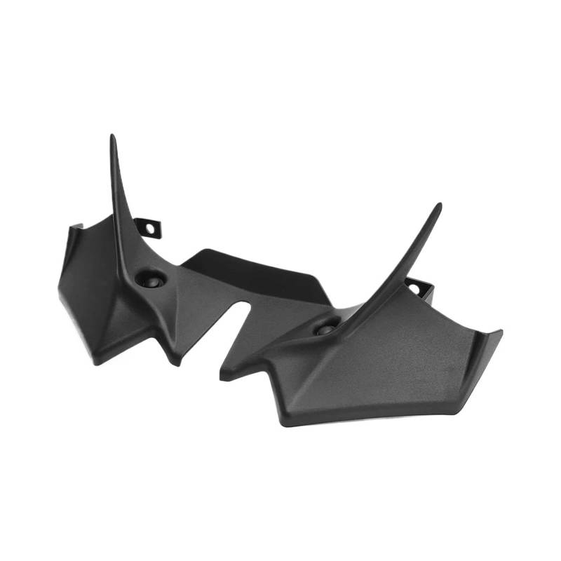 Motorrad Winglet Für Z650 2021-2024 ABS Unten Winglet Aerodynamische Flügel Kit Spoiler Wind Front Verkleidung Motorrad Zubehör(Black) von ETIGBG