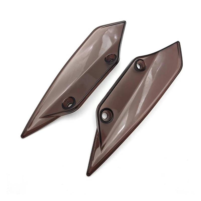 Motorrad Winglet S1000RR 2015 2016 2017 2018 Windschutzscheibe Verkleidung Flügel Abdeckung ABS Kunststoff Vorne Aerodynamische Winglets(Dark Brown) von ETIGBG