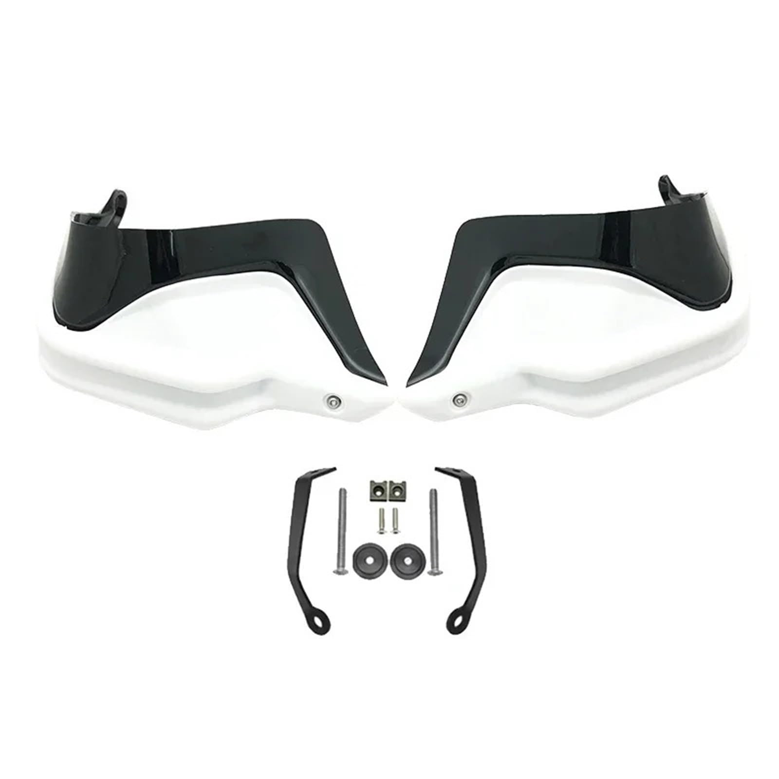 Motorradhandschützer Wind Für NT1100 Nt1100 NT 1100 2022-2023 Handschutz Motorrad Handschutz Lenkerschutz Windschutzscheibe Motorrad Handschützer(White Black Set) von ETIGBG