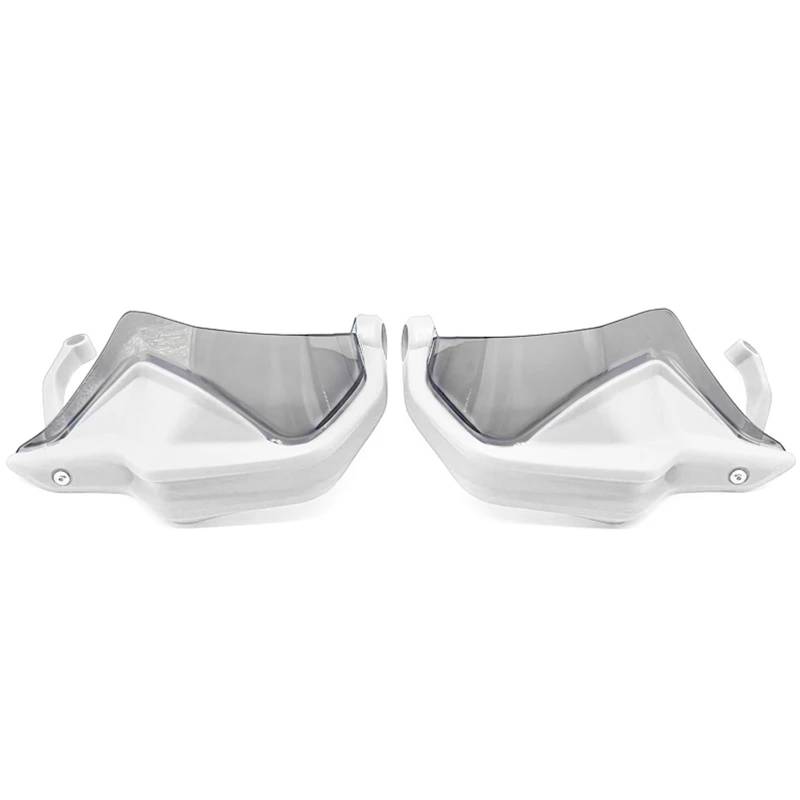 Motorradhandschützer Wind Für R1200GS R1250GS LC Abenteuer R 1200 GS GSA 1250 ADV Handschutz Hand Schutzfolie Windschutzscheibe Motorrad Zubehör(White-Grey) von ETIGBG