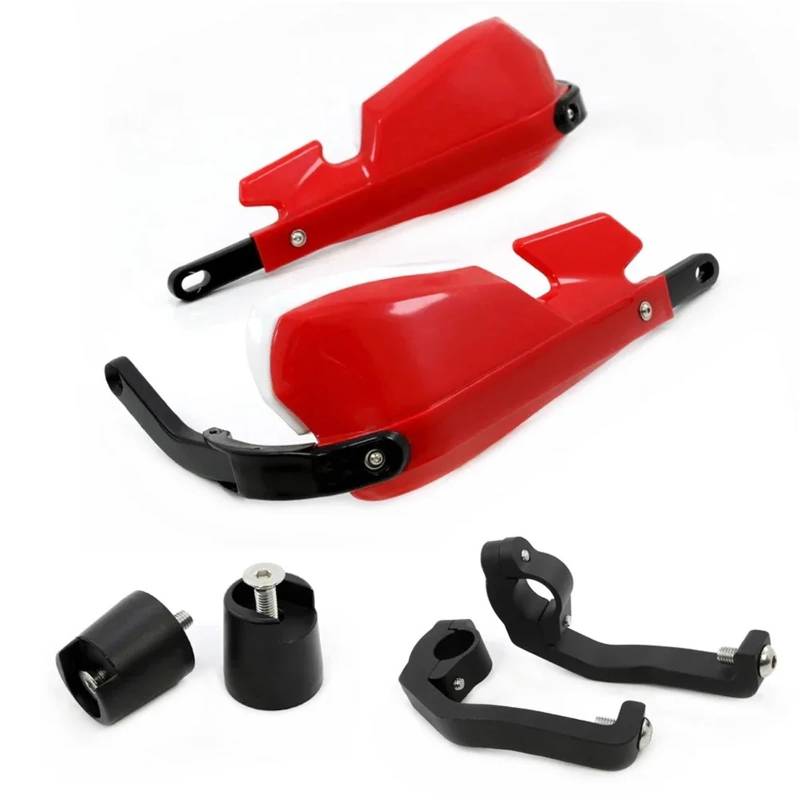 Motorradhandschützer Wind Für R1300GS R 1300 GS R1300 GS 2023 2024 Motorrad Zubehör Handprotektoren Hebelschutz Lenker Handschutz Schild(Rojo) von ETIGBG