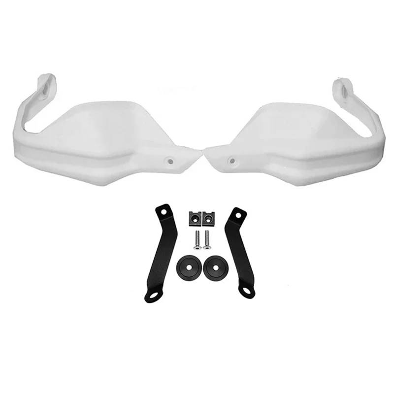 Motorradhandschützer Wind Handschutzverlängerung Für NX400 NX 400 NX500 NX500 2023 2024- Handschutz-Set, Lenker-Windschutz, Zubehör(White Handguard) von ETIGBG