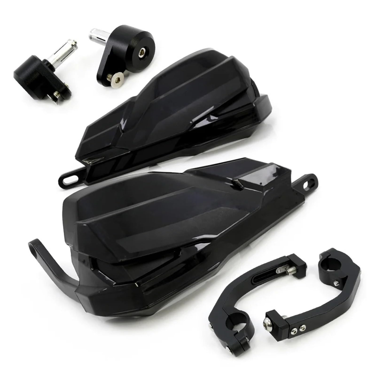 Motorradhandschützer Wind Motorrad Wind Schild Griff Hand Guards Motocross Handprotektoren Schild Schutz Für Africa Twin CRF1000L DTC(Black) von ETIGBG