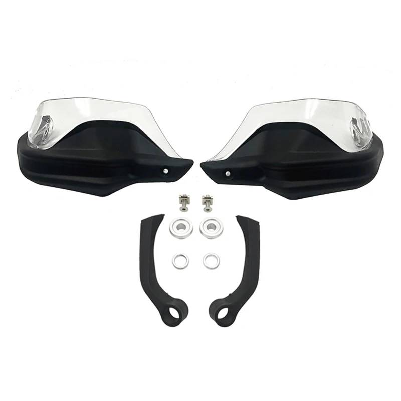 Motorradhandschützer Wind Motorrad Zubehör Handschutz Hand Schild Schutz Windschutzscheibe Für S1000XR S1000 XR S1000xr 2013-2022 2019 2020 2021 2023(Black Clear Set) von ETIGBG