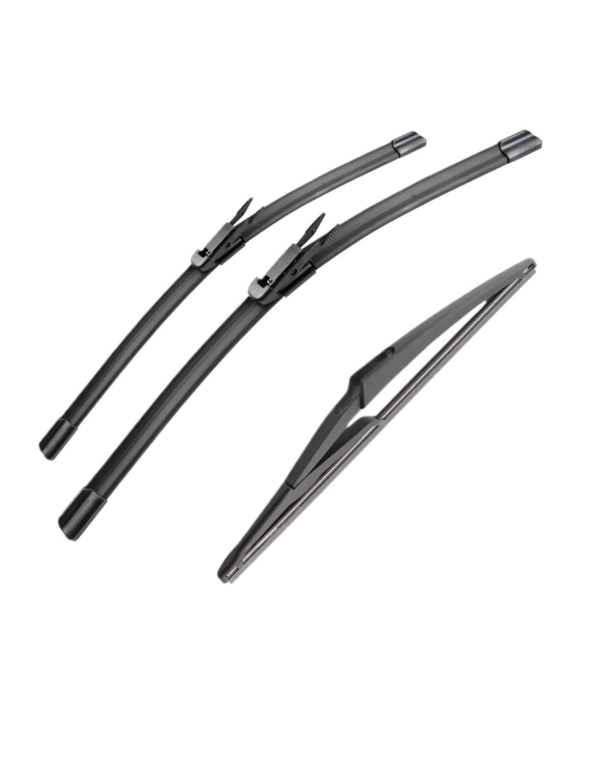 Scheibenwischer Für Qashqai J10 2006 2007 2008 2009-2013 24"+15"+12" Vorne Hinten Wischer Windschutzscheibe Windschutz Fenster Zubehör 3PCS Wischerblätter von ETIGBG