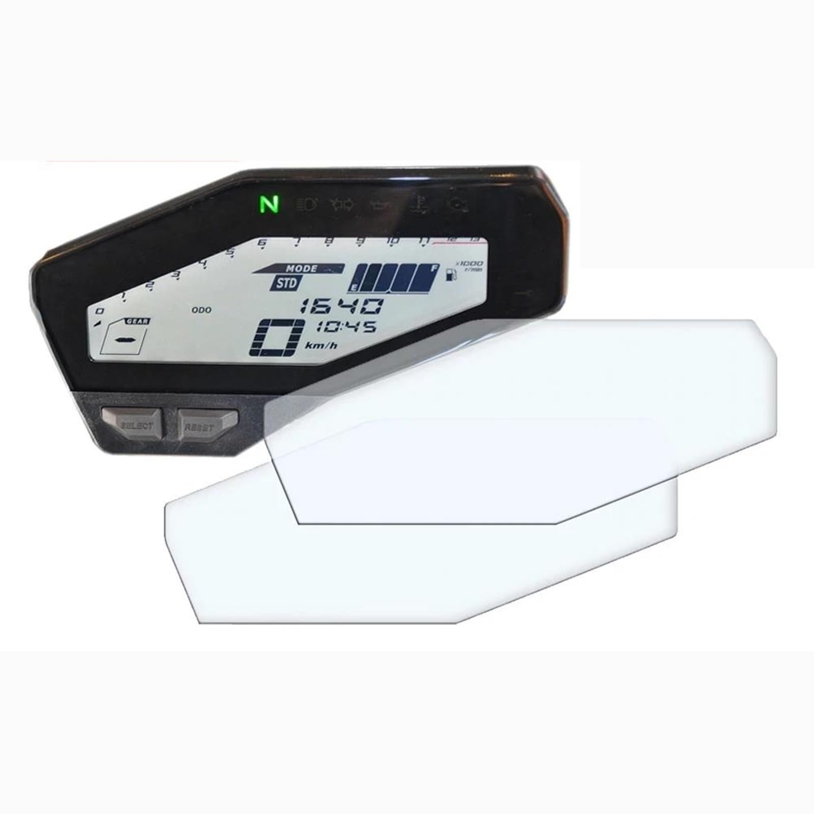 Tachoschutzfolie Für MT-09 Für MT09 Für FZ-09 Für FZ09 2013-2018 Motorrad Cluster Kratzschutz Film Screen Protector Instrument von ETIGBG