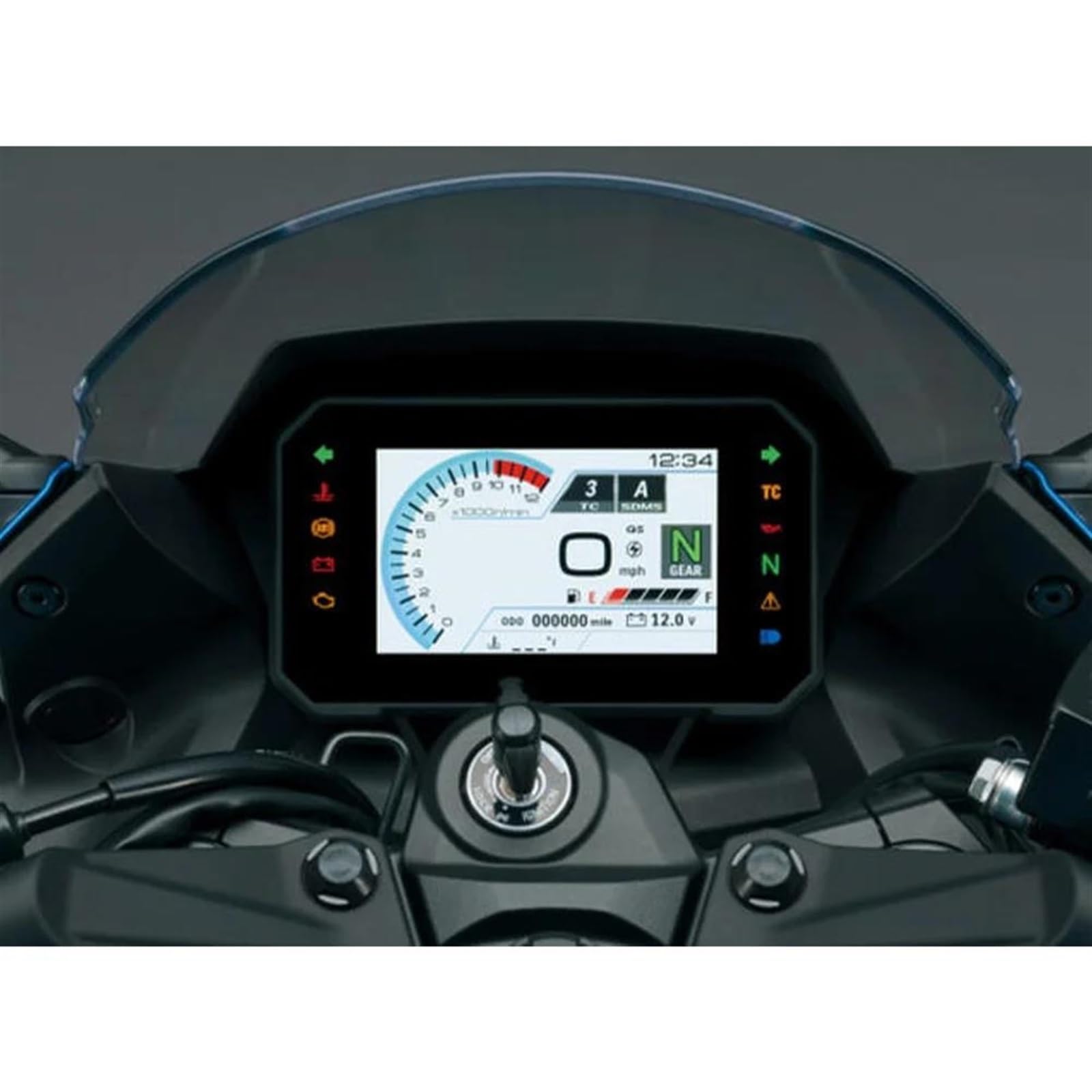 Tachoschutzfolie Für Suzuki Für GSX-8R Für GSX 8R Für GSX8R 2024 Teile Dashboard Screen Protector Motorrad Instrument Schutz Film von ETIGBG