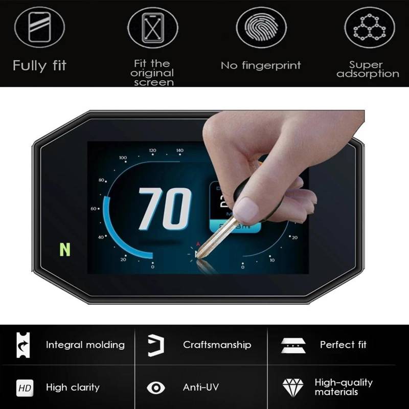 Tachoschutzfolie Für X-ADV 750 XADV X ADV XADV750 2021 Motorrad Zubehör Scratch Cluster Screen Dashboard Schutz Instrument Film(1 Sets) von ETIGBG