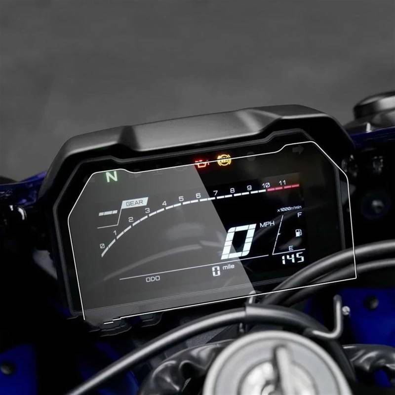 Tachoschutzfolie Für YZF R7 R 7 2021 2022 Motorrad Zubehör TFT LCD Scratch Cluster Screen Dashboard Schutz Instrument Film(2 Sets) von ETIGBG