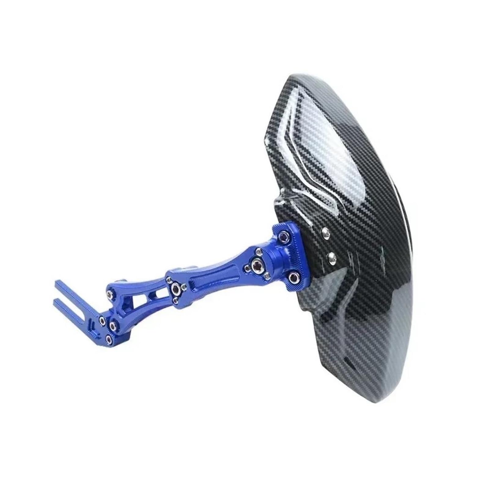 motorradkotflügel Für R1200RS 2015-2018 R1250RS R 1250RS 2019- Motorrad Einstellbare Nachahmung Carbon Faser Aluminium Legierung Hinterrad Kotflügel(Blue) von ETIGBG