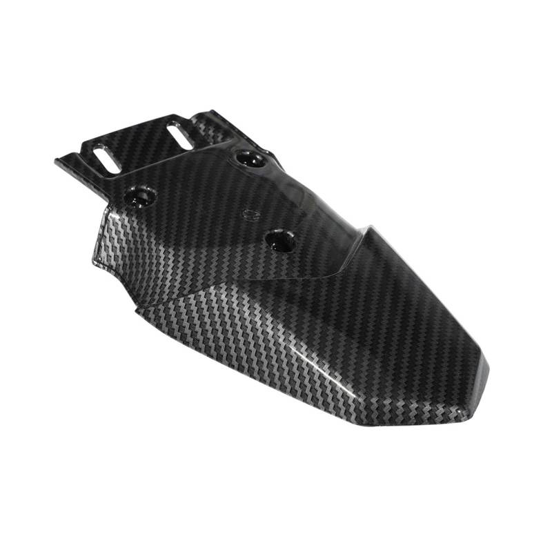 motorradkotflügel Für Talaria Für MX3 Für Talaria Für MX4 Motocross Für Roller Schwarz Dirt Pit Bike Hinten Fender Rad Abdeckung Schutz Splash Kotflügel Motorrad(Short Carbon Fiber) von ETIGBG