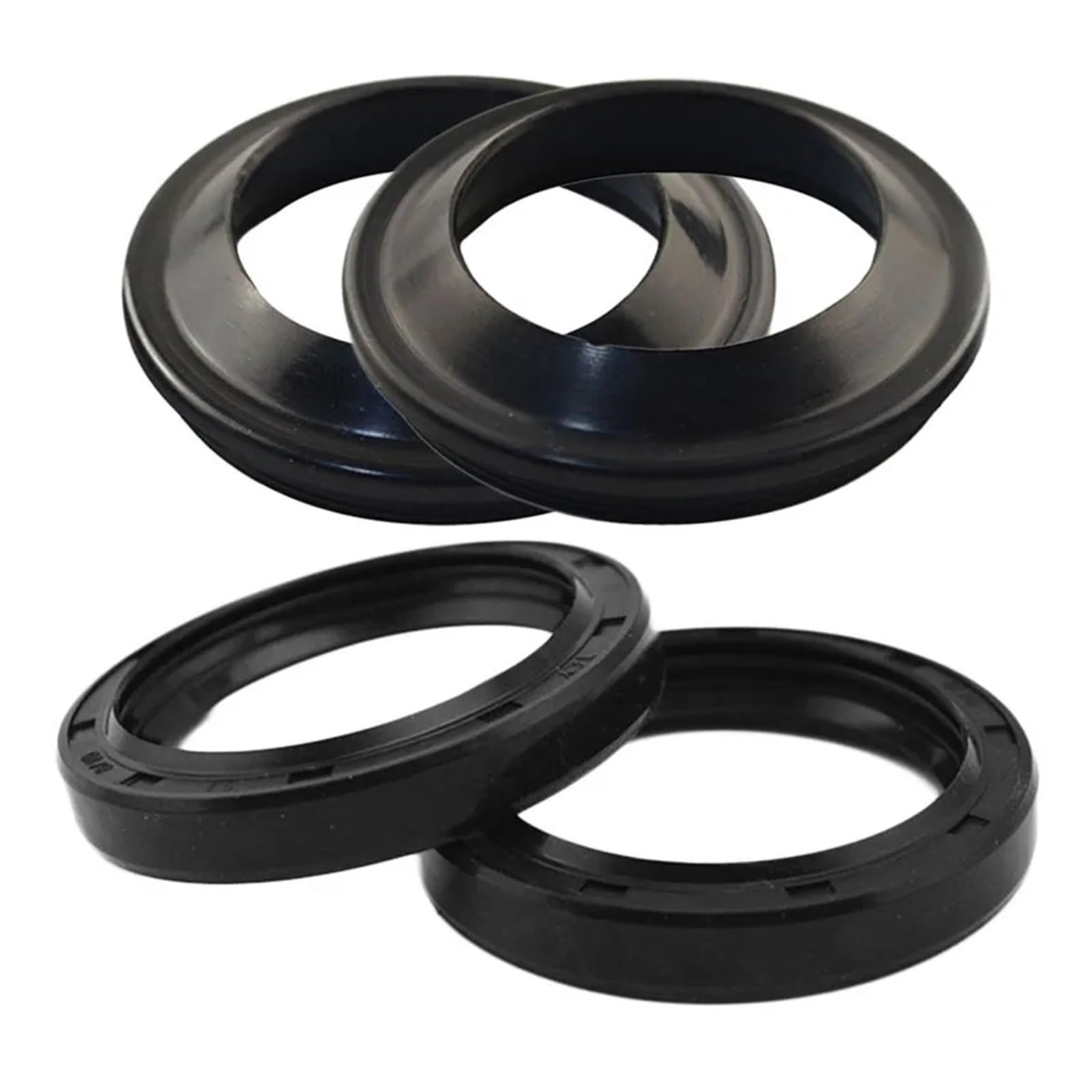 35 * 47 * 7 Motorrad Gabel Dämpfer Öl Dichtung Staub Dichtung for Dcat125 RSX Trial Sport 350 F3 1986-1988(Dust and Oil Seal) von ETLIN