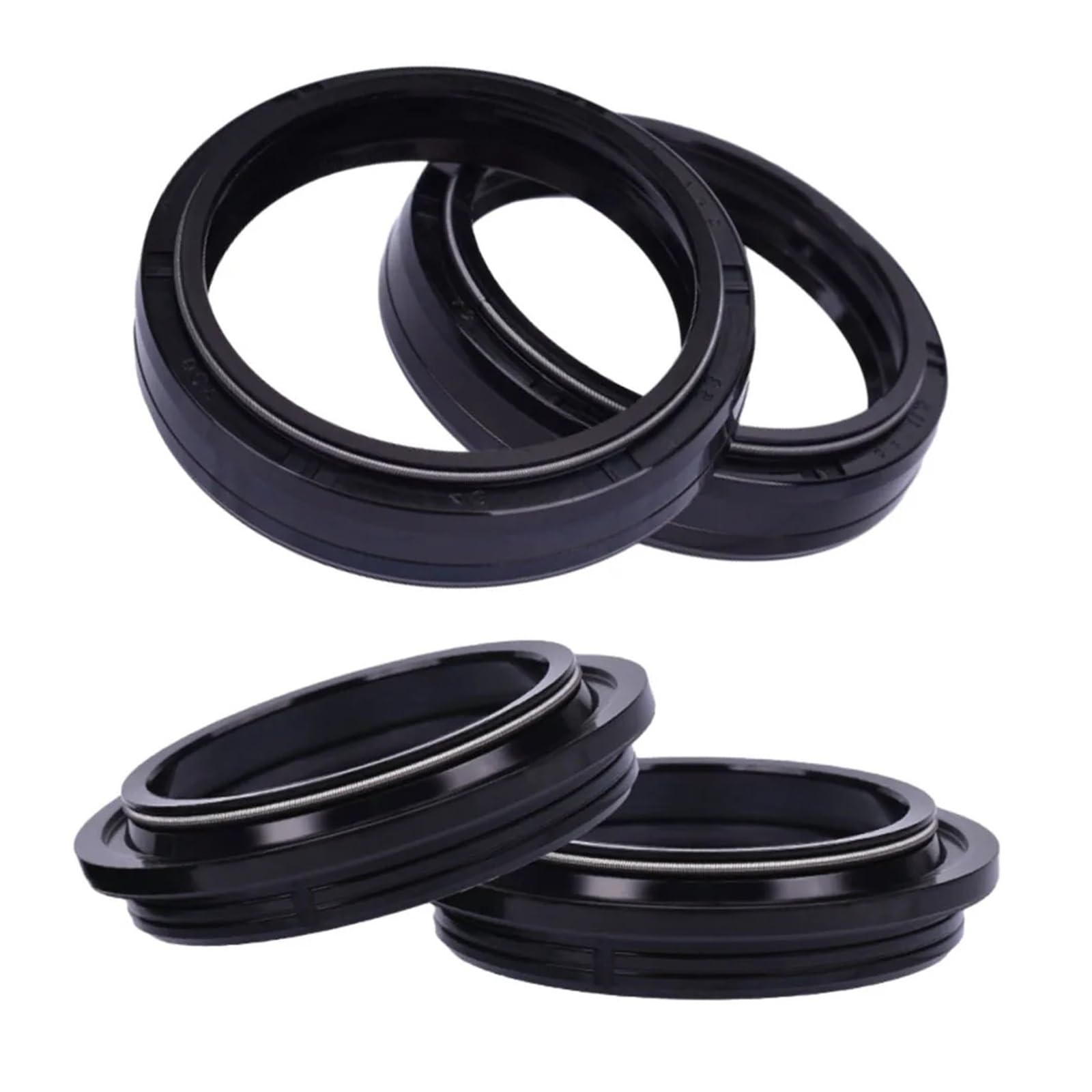 43 * 53 * 9,5/11mm Motorrad Gabel Dämpfer Öl Dichtung Staub Abdeckung for XR250L XR350 CB400F CB600F CBR600RR XL600V XR600R von ETLIN