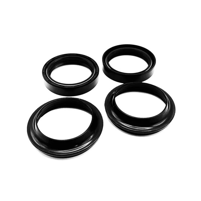 43x54x11 Motorrad-Vorderradgabel-Ölstaubdichtungssatz for DL 650 V-Strom/Adventure ABS/XT/DL 650A V-Strom ABS(43x54-Dust Seal-2Pcs) von ETLIN