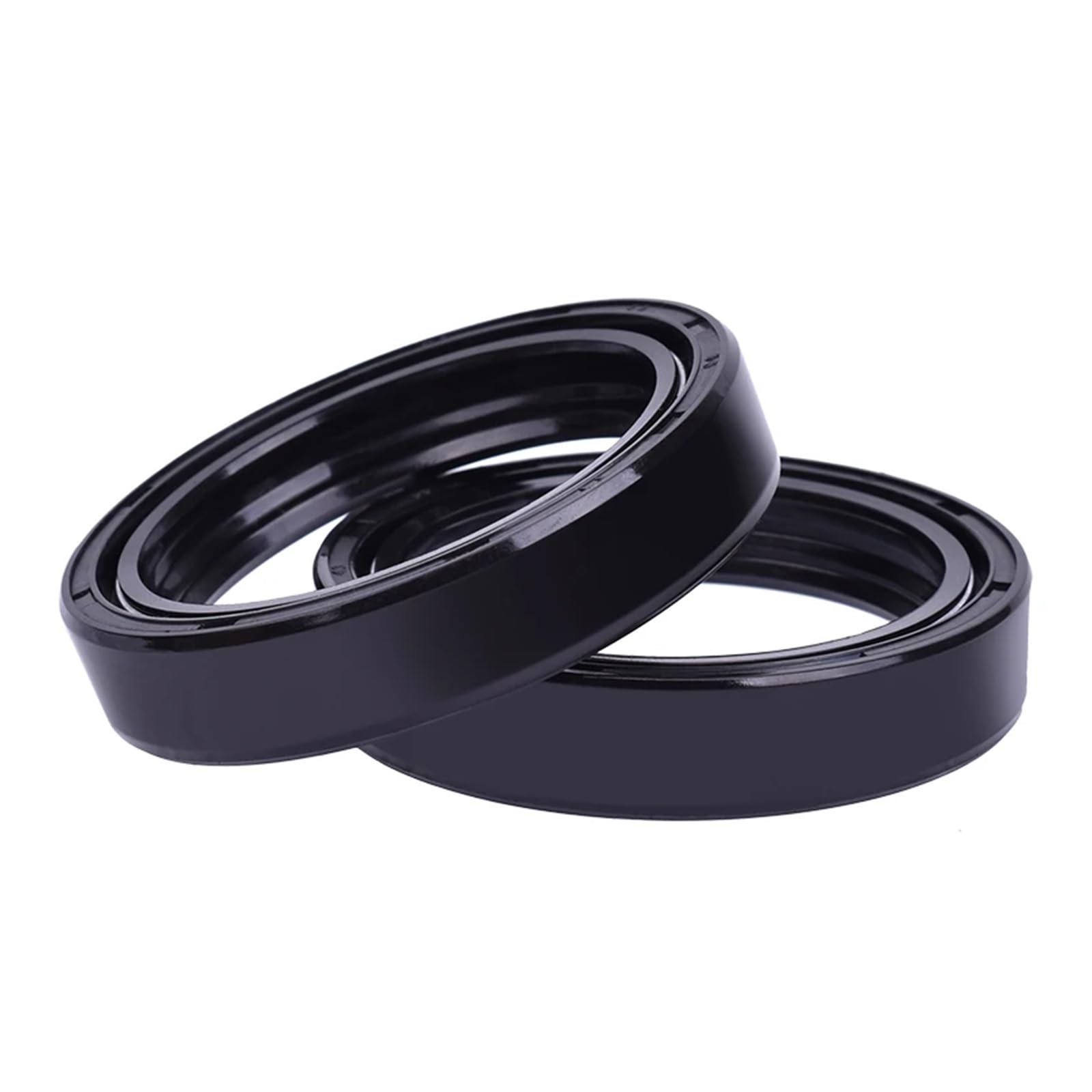 43x55x11 Motorrad Gabel Öl Dichtung Staub Abdeckung Lip for TDM 96-99 5VX-23145-00 MT 01 MT1600 for T2040683(2pcs Oil Seal) von ETLIN