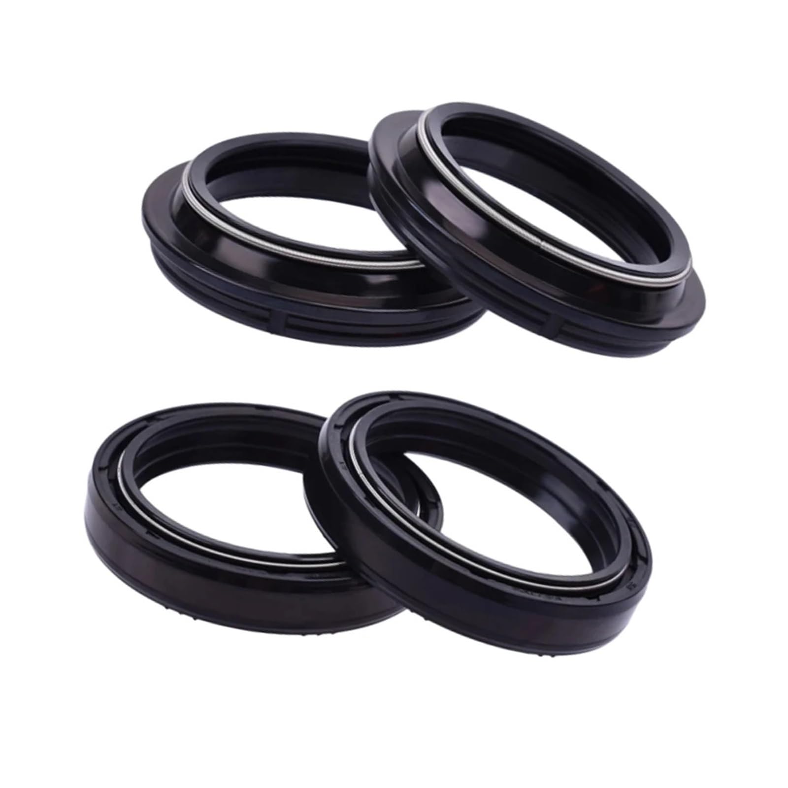 47x58x11mm Motorrad Gabel Öl Dichtung Staub Dichtung Kit for CR250R CRF250R CRF250X CRF450X for KX250F von ETLIN