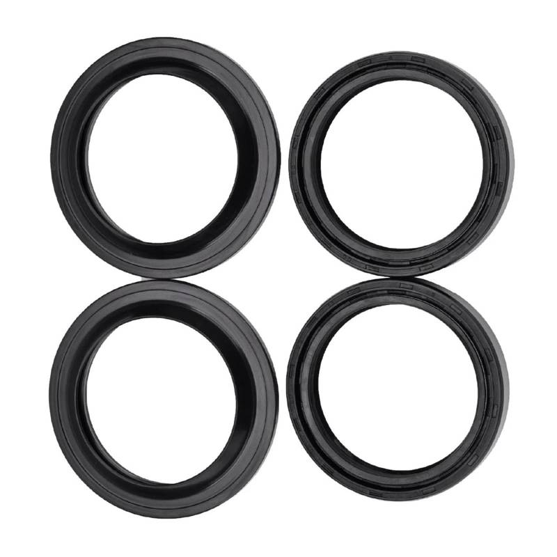 4Pcs 50x63x11MM Motorrad Gabel Öl Dichtung Staub Dichtung for 1090 RR 2010-2013 910S 2005-2008 WR360 1997-1998 F4 750SPR 2003-2006 von ETLIN