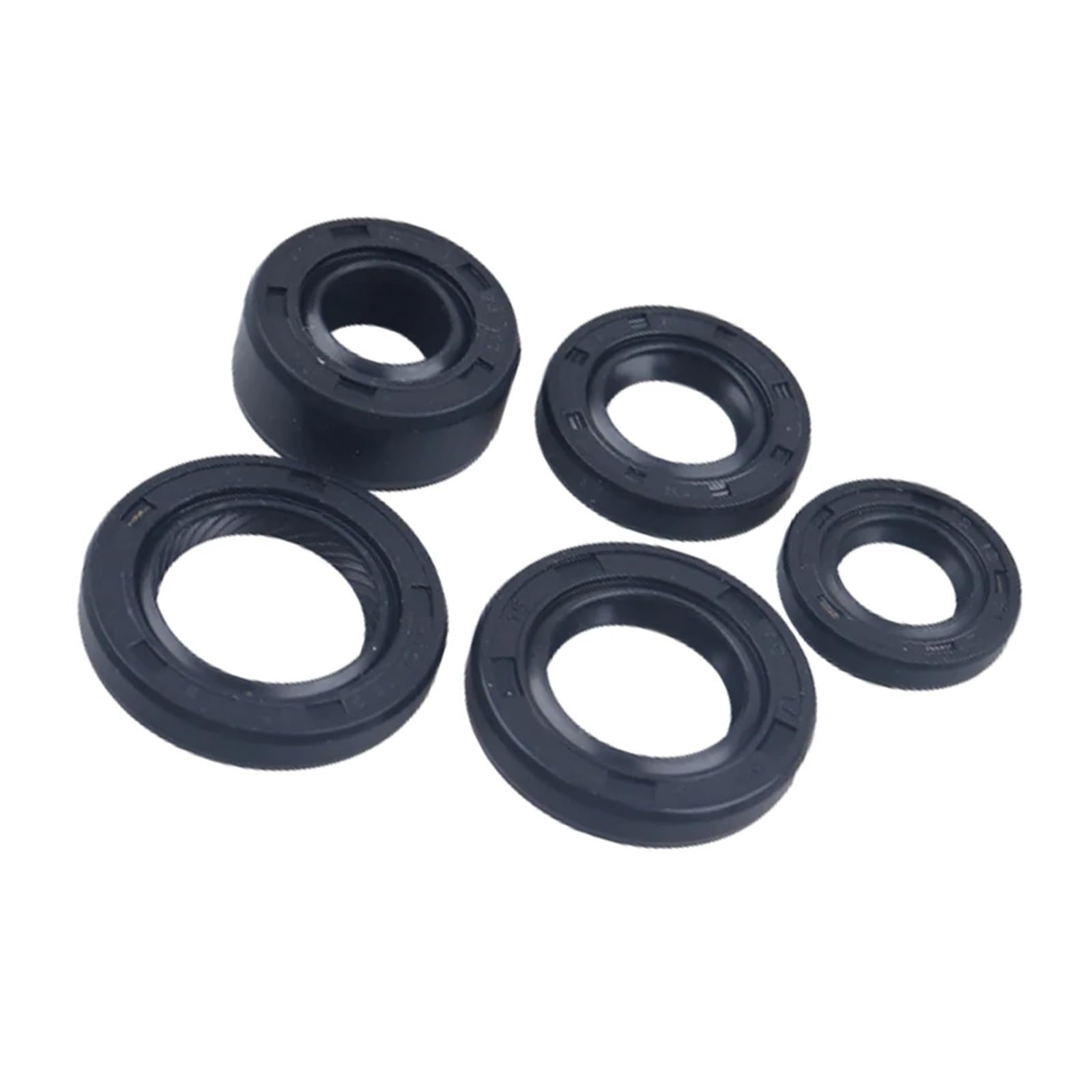 5Pcs Motorrad Gabel Öl Dichtung Staub Dichtung for Z50ZCT70 CRF50 XR50/China Pit ATV 50cc-110cc von ETLIN