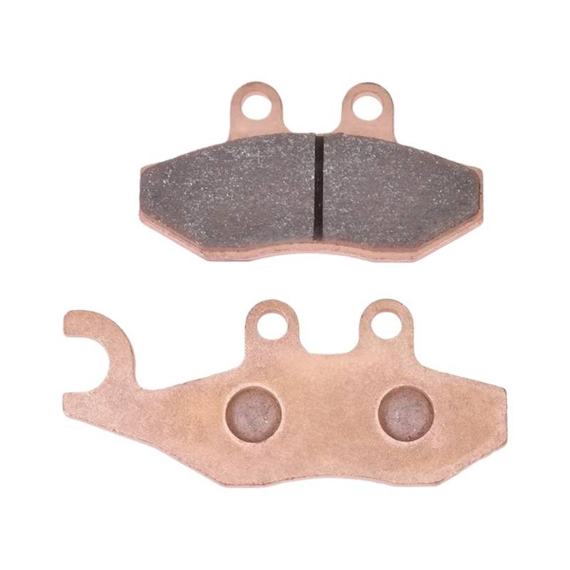 Motorrad Hinten Bremsbeläge Disc Tabletten for Xevo 250 dh 07-10 Beverly 300 4T 10-15 Beverly Polizei 300 ABS ASR 2016-18(1pairs Copper Based) von ETLIN