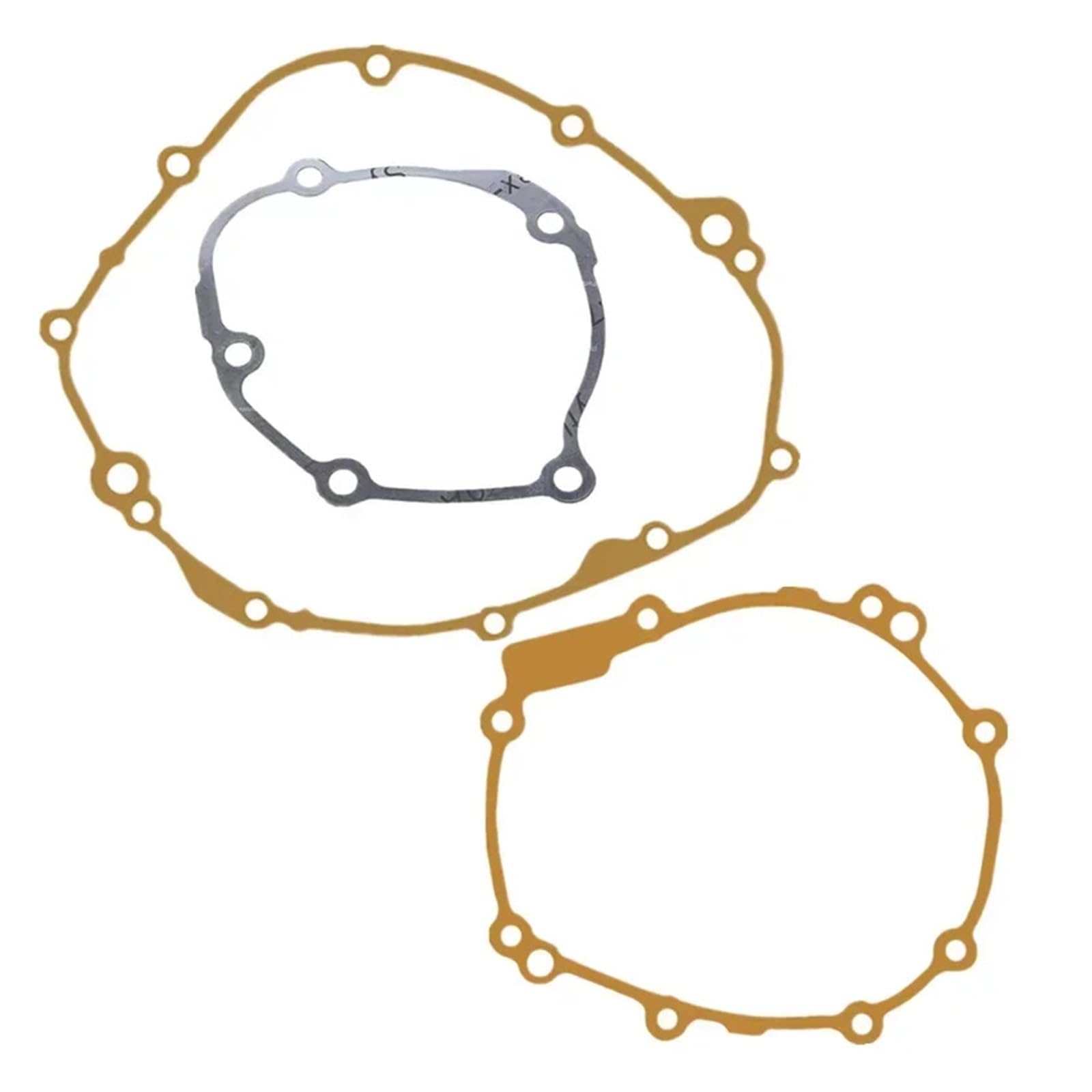 Motorrad Kurbelgehäuse Ölpumpe Generator Kupplung Abdeckungen Dichtung for R1 YZFR1 2015-2023 MT10 MT-10 2018-2023 FZ10 2017(The Kits) von ETLIN