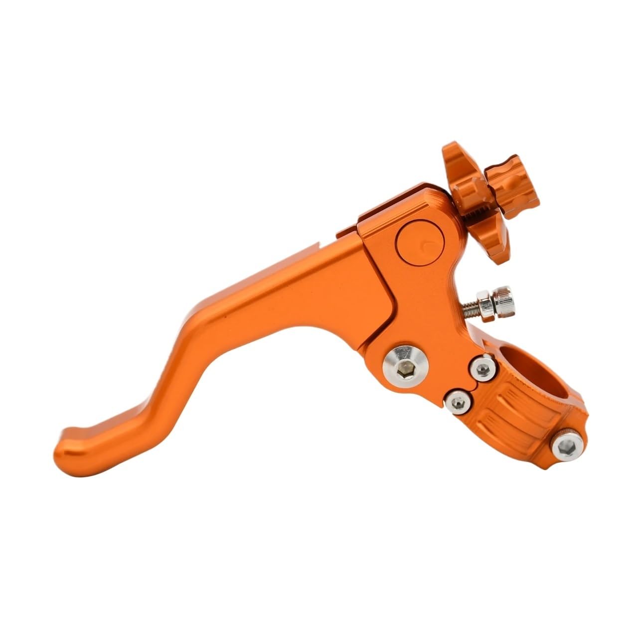 Motorrad Kurze Stunt Kupplung Hebel for YZF YZ125 YZ125X YZ450F YZ250 YZ250F YZ250X WR 250F 450F 250R 250X TTR125 TTR250(Orange) von ETLIN