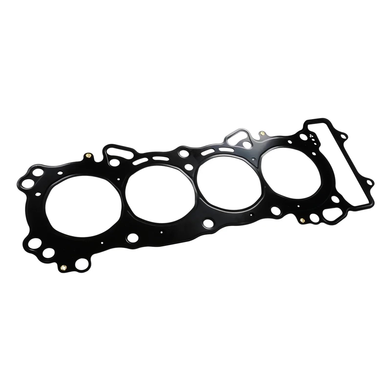 Motorrad Motor Zylinderkopf Generator Kupplung Abdeckung Ölwanne Auspuffrohr Dichtung for CBR600RR 2003-2006(Black) von ETLIN