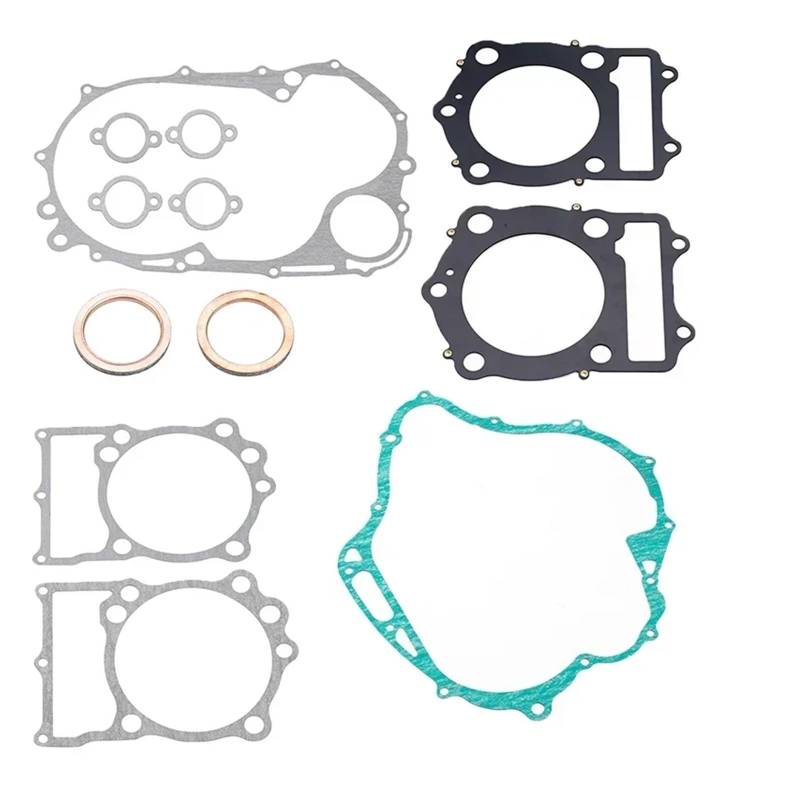 Motorrad-Motorzylinder-Kurbelgehäuse-Kupplungsdeckel-Dichtungssätze for XVS1100 Drag Star 99–11 BT1100 02–06(The total Kits) von ETLIN