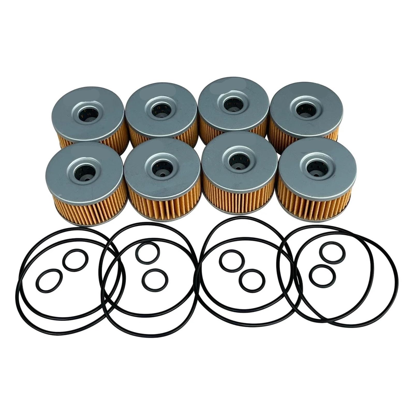 Motorrad Öl Filter for DR650SE 97-14 DS650S 92-93 LS65086-09 S40 05-19 XF650 97-02 DR750S 88-89 DR800S 88-00(8pcs) von ETLIN