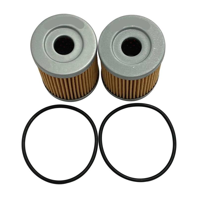 Motorrad Ölfilter for DR125 SE Raider 1985-2000 DR-Z125 DRZ125 2003-2024 AN250 99-07 AN400 Burgman 99-06(2pcs) von ETLIN