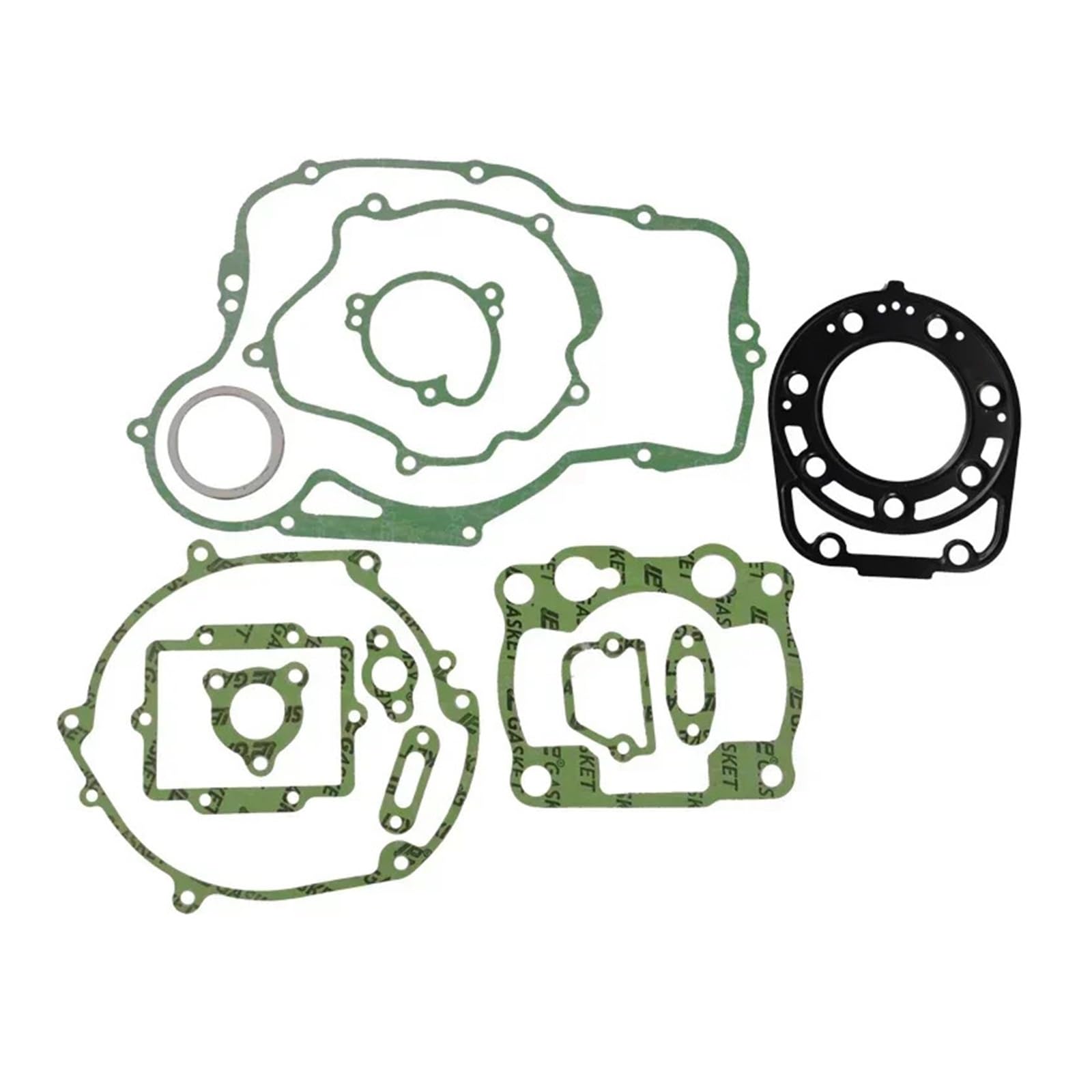 Motorrad-Vollmotor-Umbausätze for KDX250 91–94, Motorrad-Zylinder-Kurbelgehäuse-Abdeckung, komplettes Dichtungsset von ETLIN