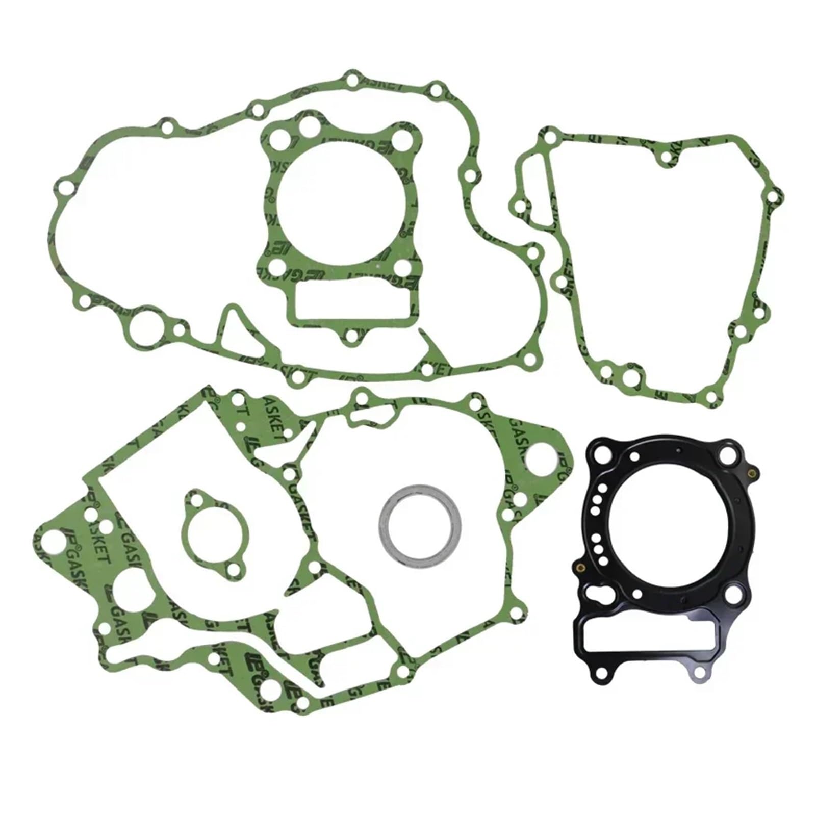 Motorrad Zylinder Kurbelgehäuse Generator Kupplung Abdeckung Dichtung Kits Set for CRF150R 150RB 2007-2021(Army Green) von ETLIN