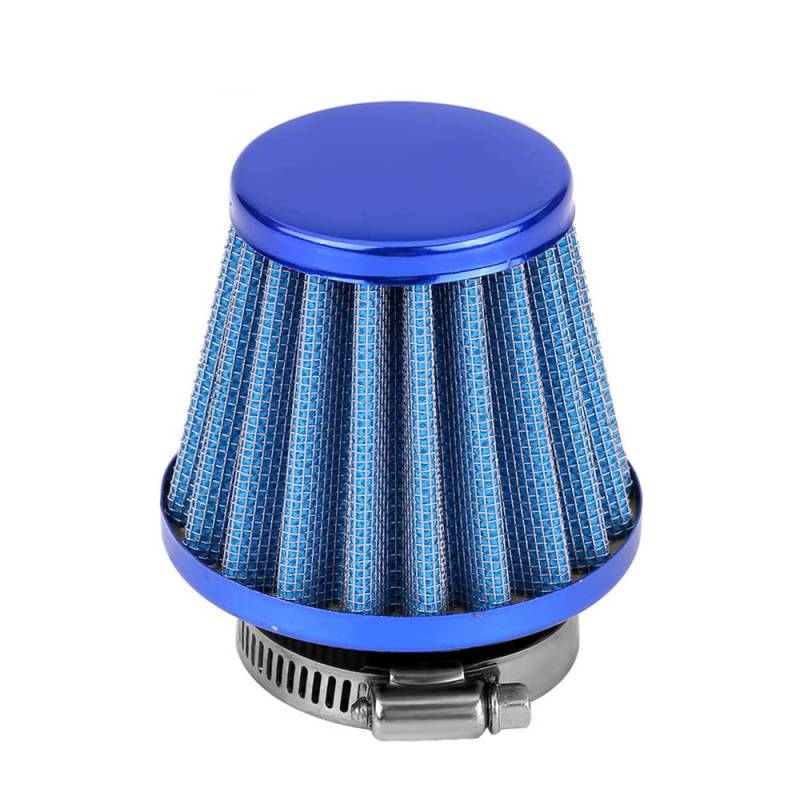 ETOPARS Blau Motorrad Luftfilter Universeller Motorrad Lufteinlassfilter Kit 42mm 43mm 44mm Auto Ansaugluftfilter Luftfilterinduktion Vergaser Offroad von ETOPARS