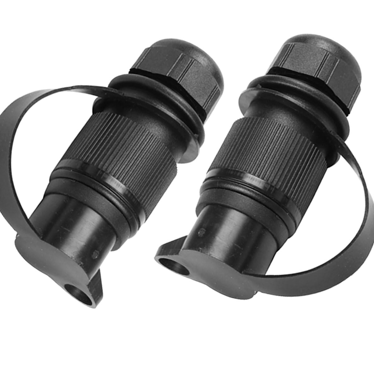 ETUKER 2X Anhänger Stecker 3polig Stecker Traktor 12v Dreipoliger Stecker 3 pol Landmaschinen Flach von ETUKER