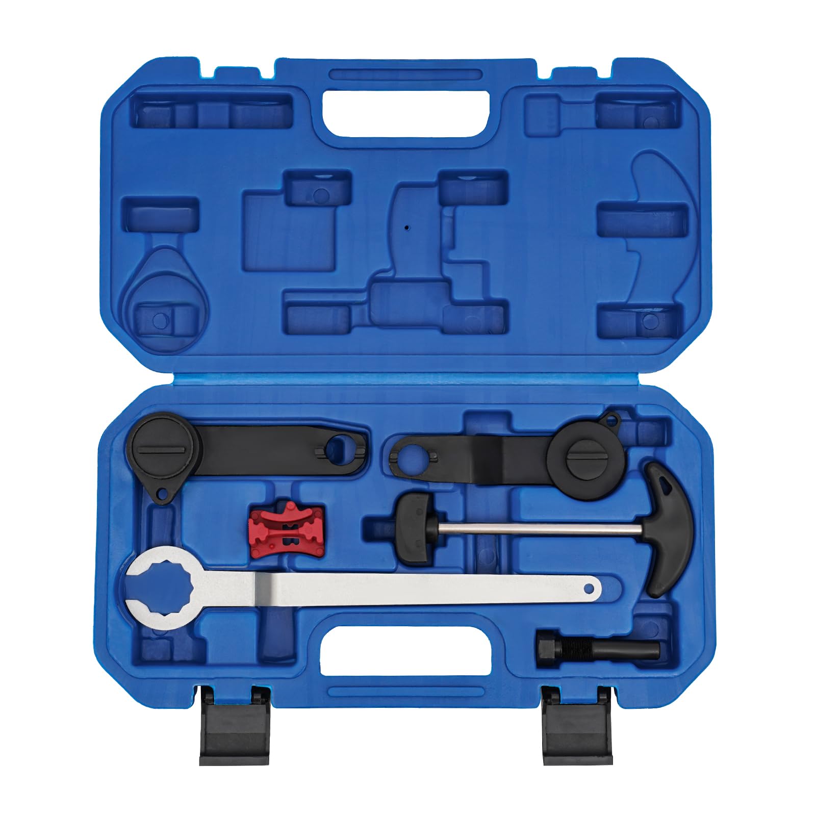 EUAIIPull Zahnriemen Werkzeuge, Nockenwellenmotor-Timing-Werkzeugsatz, aus Kohlenstoffstahl, für VAG Serie EA211 FSI, TSITFSI Motoren von EUAIIPull