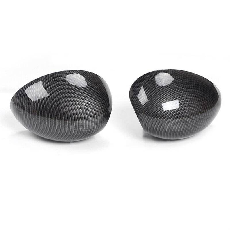 EUETVEXERK 2 Stück/Set Rückspiegelgehäuse passend for BMW passend for Mini passend for Cooper R55 R56 R57 R58 R59 R60 R61 Carbon-Faser-Stil Spiegel-Abdeckkappe Rückspiegel von EUETVEXERK