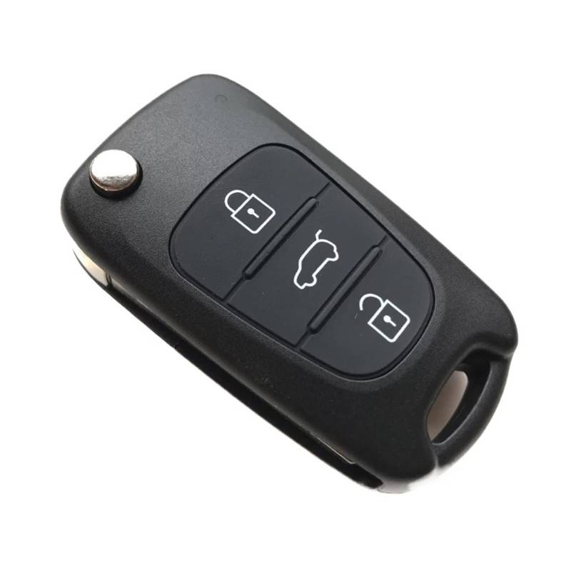 EUETVEXERK 5pcs. Remote Key FOB Shell Fall Ersetzen Sie die Tasten Tastenschlüssel for Toy48-Klinge. Kompatibel for Hyundai. I20 I30 IX35 I35 3 Schlüsseletui von EUETVEXERK