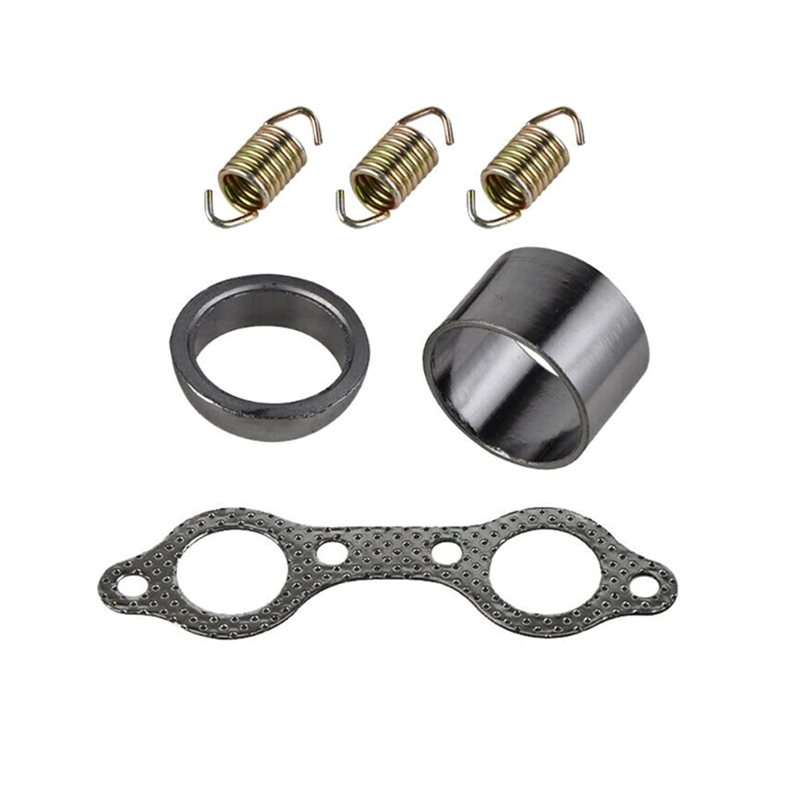 EUETVEXERK Abgaskrümmer-Dichtungsfeder-Rebuild-Kit ersetzen for RZR 800 2008-2010. Auspuffdichtung von EUETVEXERK